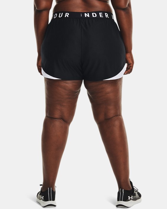 Women's UA Play Up 3.0 Shorts, Black, pdpMainDesktop image number 1